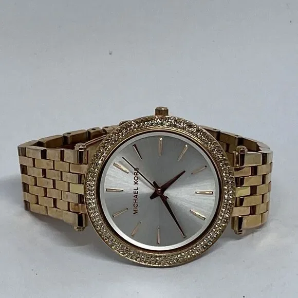 Michael Kors MK3402 Women Stainless Steel Analog Silver Dial Quartz Watch WO707 - Picture 7 of 12